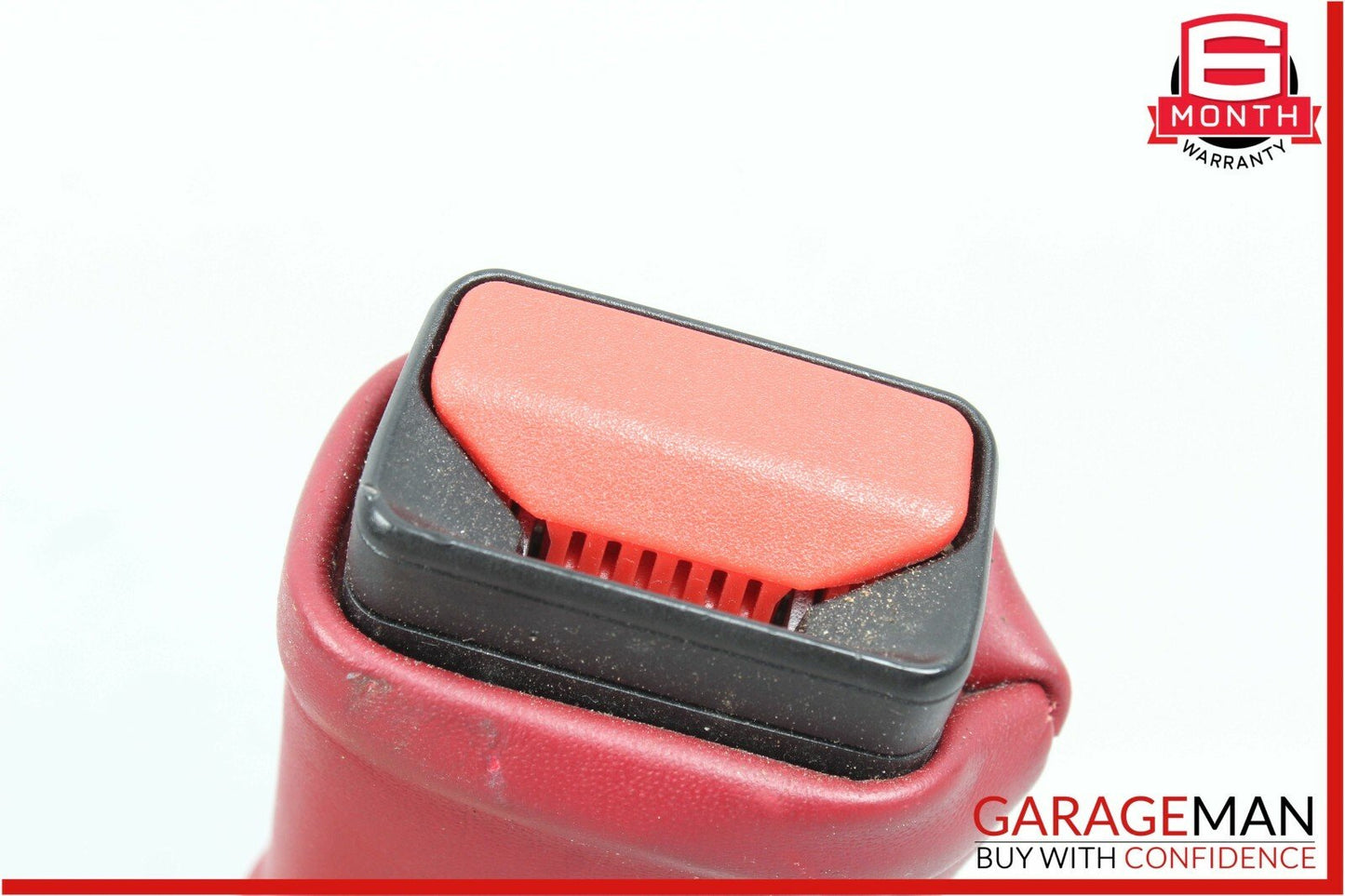 14-18 Maserati Quattroporte Rear Right Seat Belt Seatbelt Receiver Buckle Red