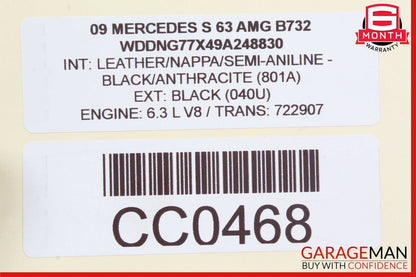 07-14 Mercedes W216 CL550 S63 Headlight Switch Night Vision Controller Switch