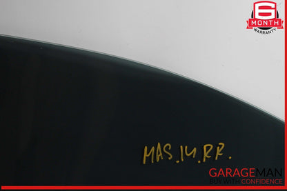 14-22 Maserati Ghibli S Rear Right Passenger Side Door Window Glass OEM
