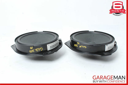 08-15 Mercedes C250 GL350 Front Right & Left Side Door Sound Speaker Set of 2 Pc