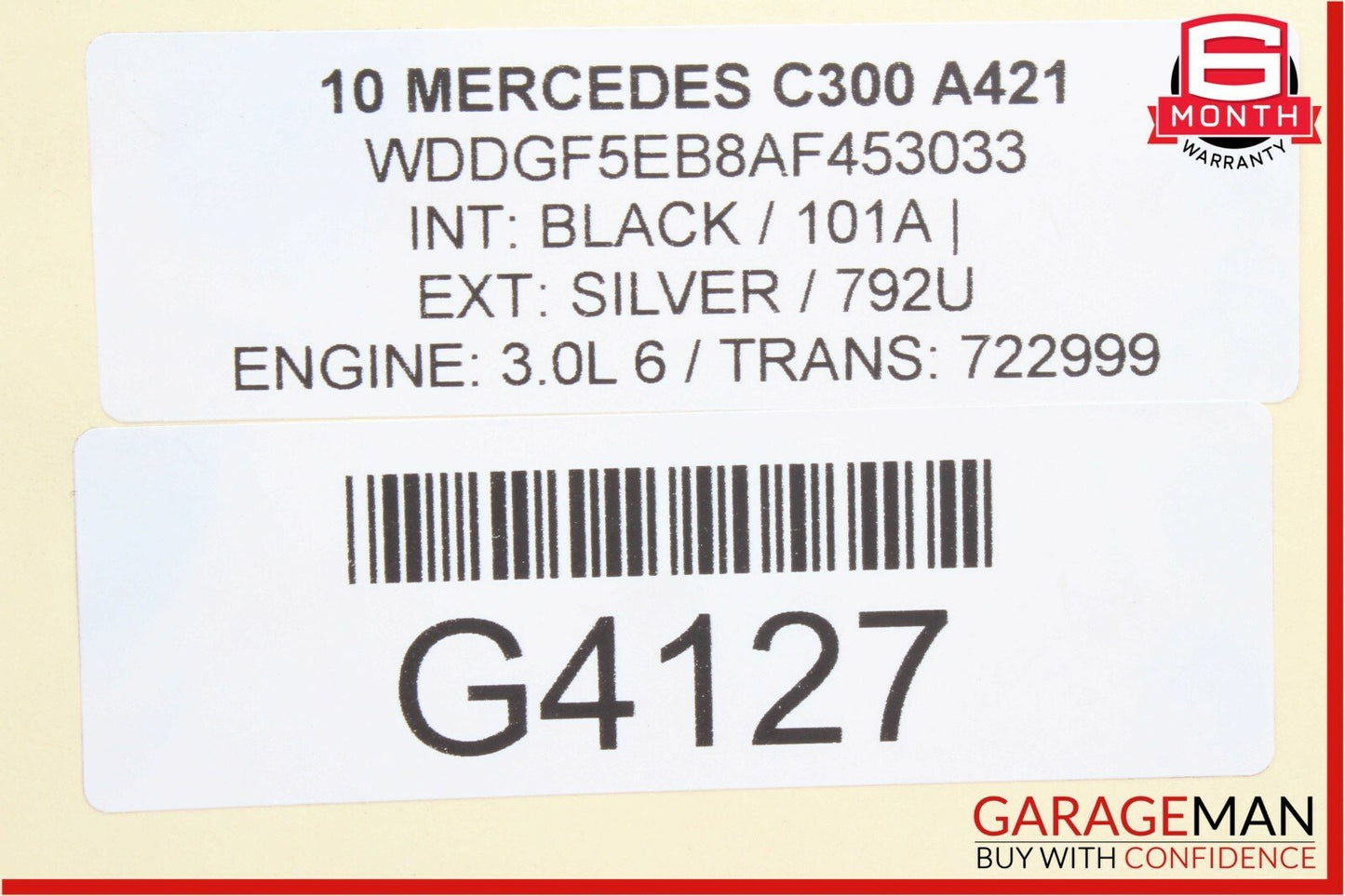 06-14 Mercedes W204 C300 CLS550 Tire Pressure Monitor Sensor Set of 3 433.92 MHz