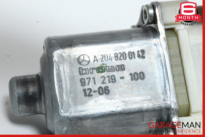 08-16 Mercedes C300 E350 E400 C250 Front Left Side Door Window Regulator Motor