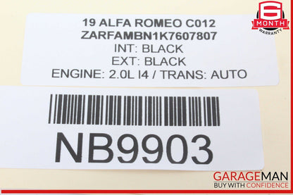 17-23 Alfa Romeo Giulia Rear Overhead Reading Dome Light Lamp OEM