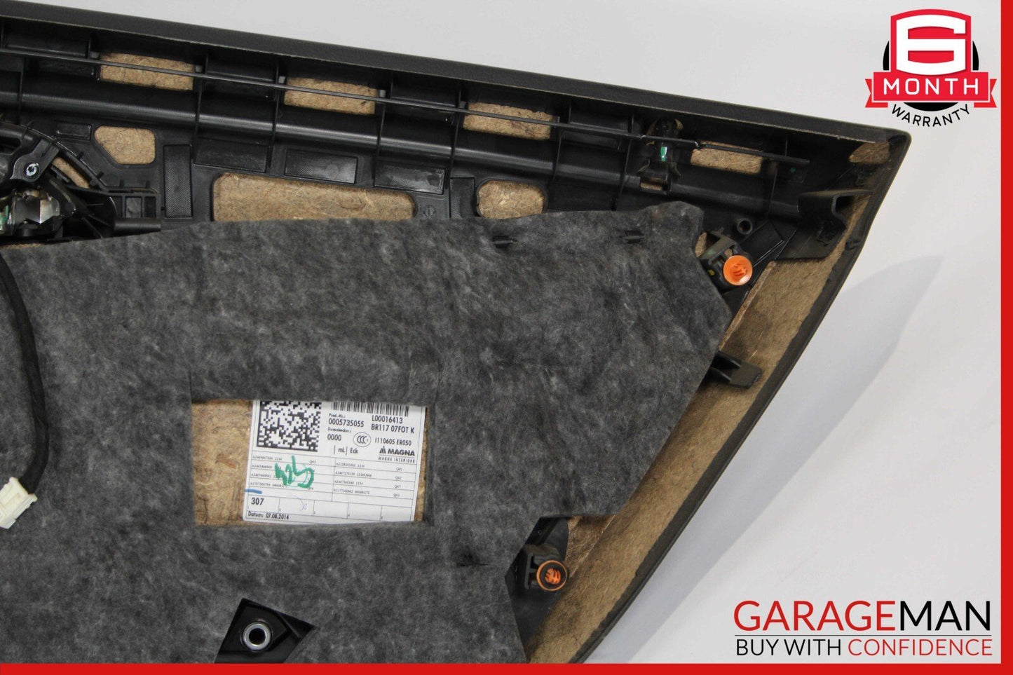 14-18 Mercedes W117 CLA250 Rear Left Side Interior Door Trim Panel Cover OEM
