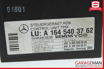 06-13 Mercedes W211 E550 E350 ML550 R350 TPMS Tire Pressure Controler Module OEM