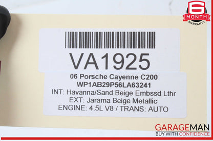 03-10 Porsche Cayenne 955 957 Front Left Driver Side Window Regulator Motor Unit