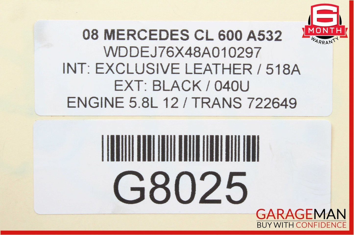 07-13 Mercedes W221 S550 CL600 Front Right Side Headlight Washer Nozzle Pump OEM