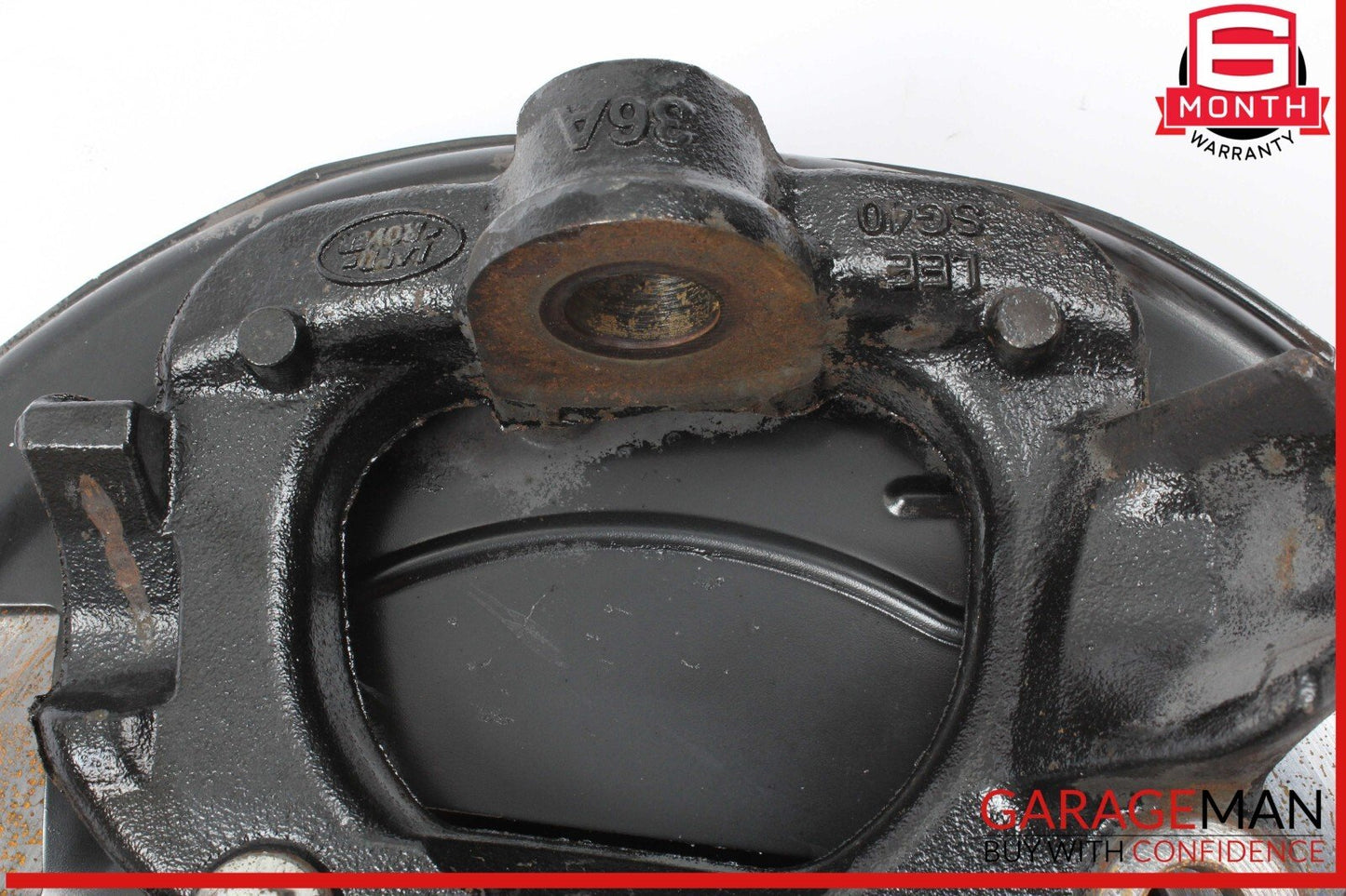 10-13 Land Rover Range Rover Sport Front Left Side Spindle Knuckle w/ Rotor OEM