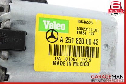 06-19 Mercedes X164 GL450 ML63 AMG R350 Rear Glass Windshield Wiper Motor OEM