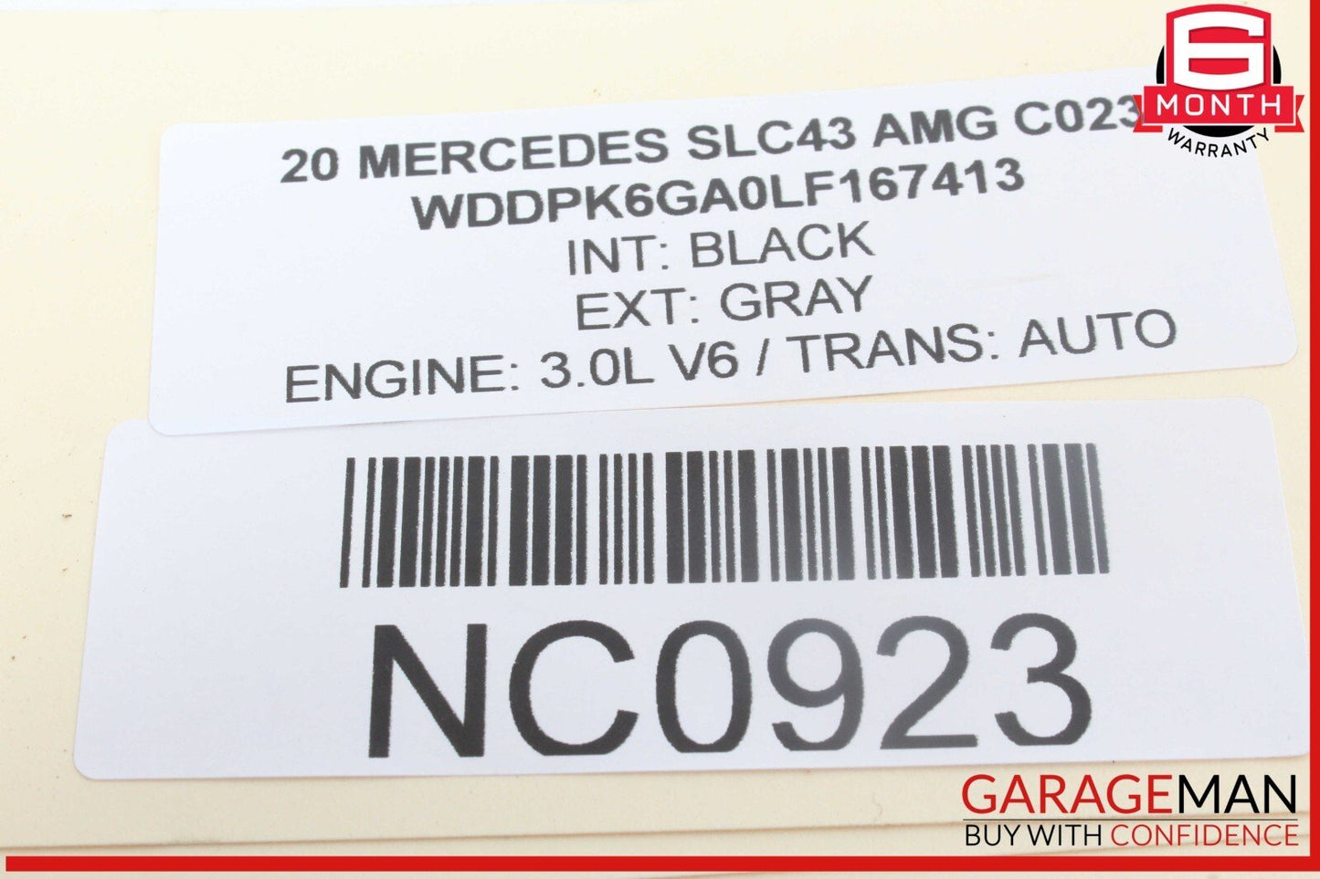 16-20 Mercedes R172 SLC43 AMG Front Windshield Lane Assist Camera 0009001810 OEM