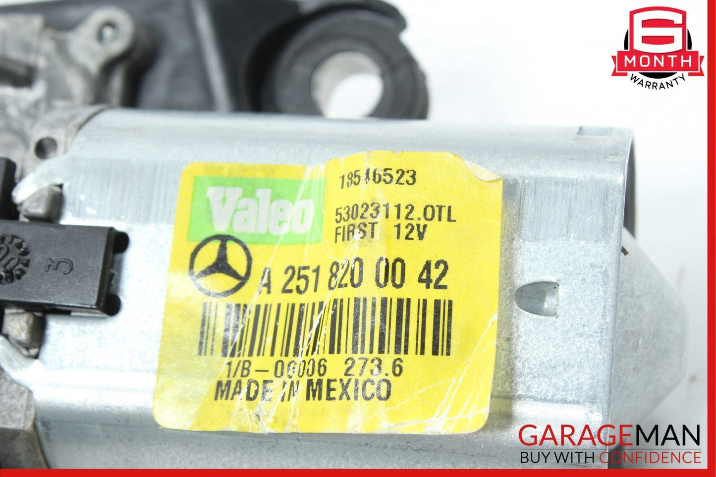 06-13 Mercedes W251 R350 R550 ML320 Rear Glass Windshield Wiper Motor Unit OEM