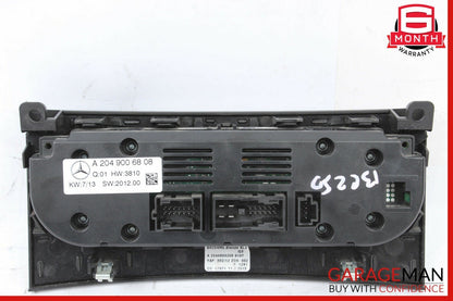 12-14 Mercedes W204 C250 C350 AC A/C Climate Temperature Heater Switch Control