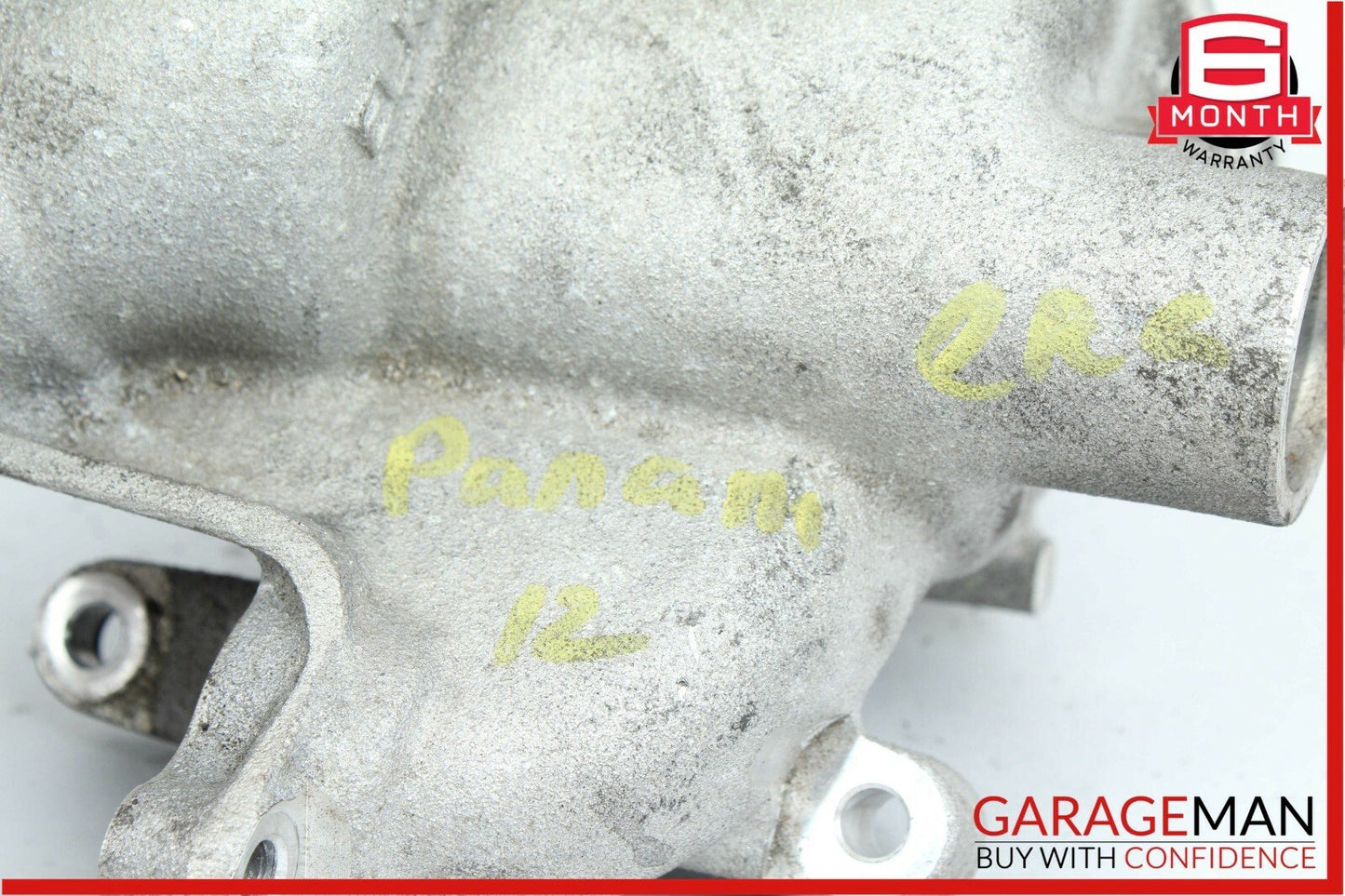 10-15 Porsche Panamera 970 Engine Coolant Thermostat Housing Assembly OEM