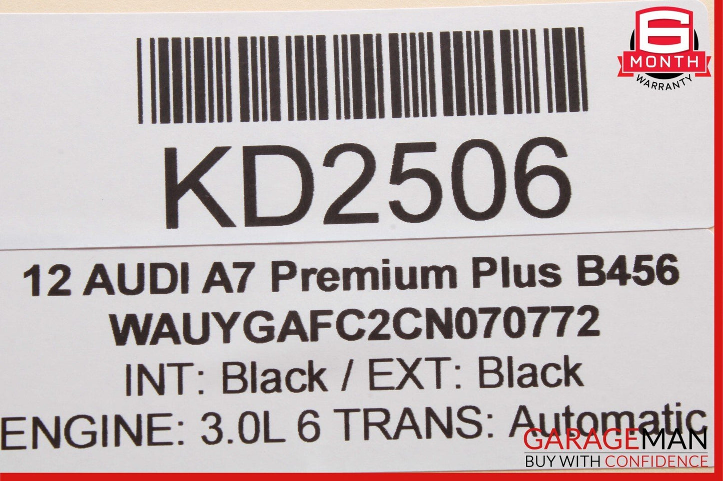 12-18 Audi A7 Head Light Headlight Switch Control Controller Module Unit OEM