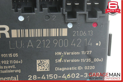 08-14 Mercedes W204 C250 Front Right Passenger Side Door Control Module Unit OEM