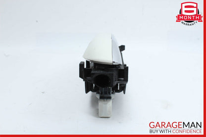 03-09 Mercedes W211 E320 E350 Rear Left Side Exterior Door Handle Calcite White