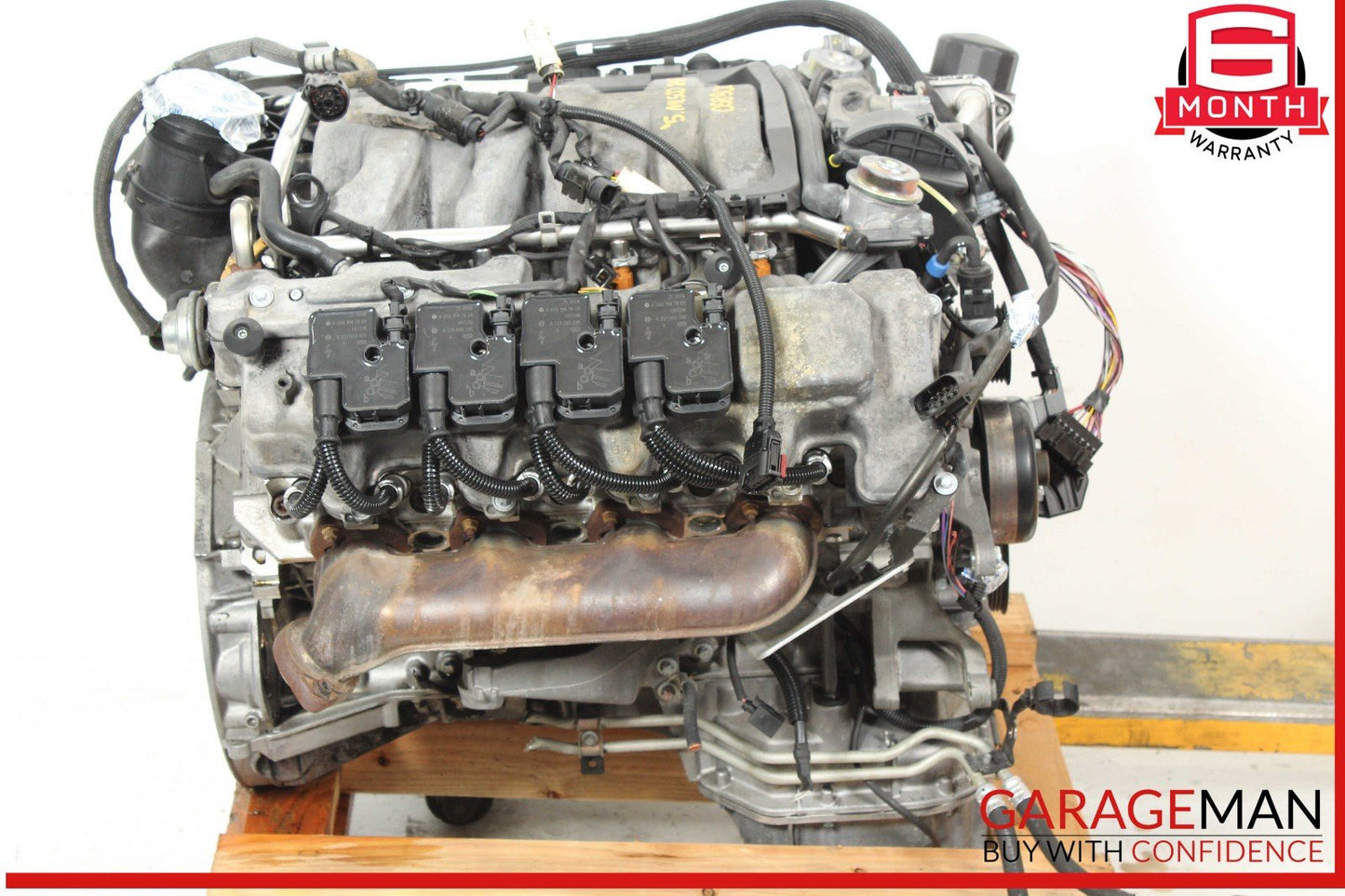 06-08 Mercedes W164 ML500 5.0L Complete Engine Motor Block Assembly OEM 247k