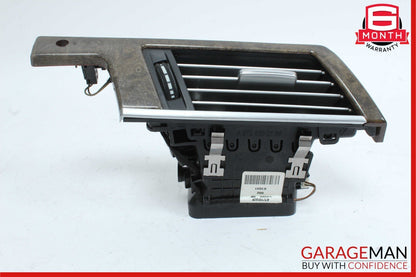 10-13 Mercedes W212 E350 Dashboard Dash AC A/C Air Vent Left Trim Wood OEM