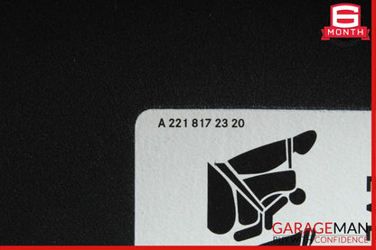 08-14 Mercedes W204 C250 Front Right Passenger Sun Visor Sunvisor Shade Black