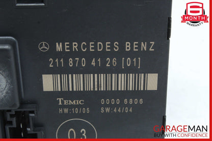 03-09 Mercedes W211 E350 E550 Rear Right Side Door Controller Module Unit