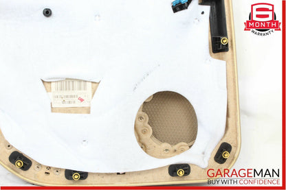 07-12 Mercedes X164 GL450 Rear Right Side Complete Interior Door Panel Brown