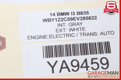 14-21 BMW i3 i3s I01 Hybrid Start Stop Switch 2516934029001 OEM