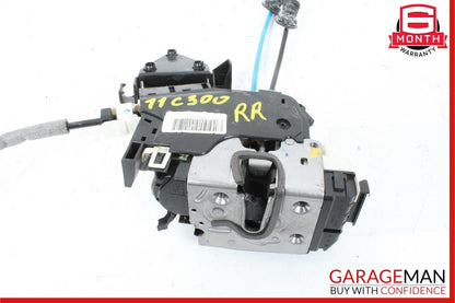 08-11 Mercedes W204 C300 4MATIC Rear Right Side Door Lock Latch Actuator OEM