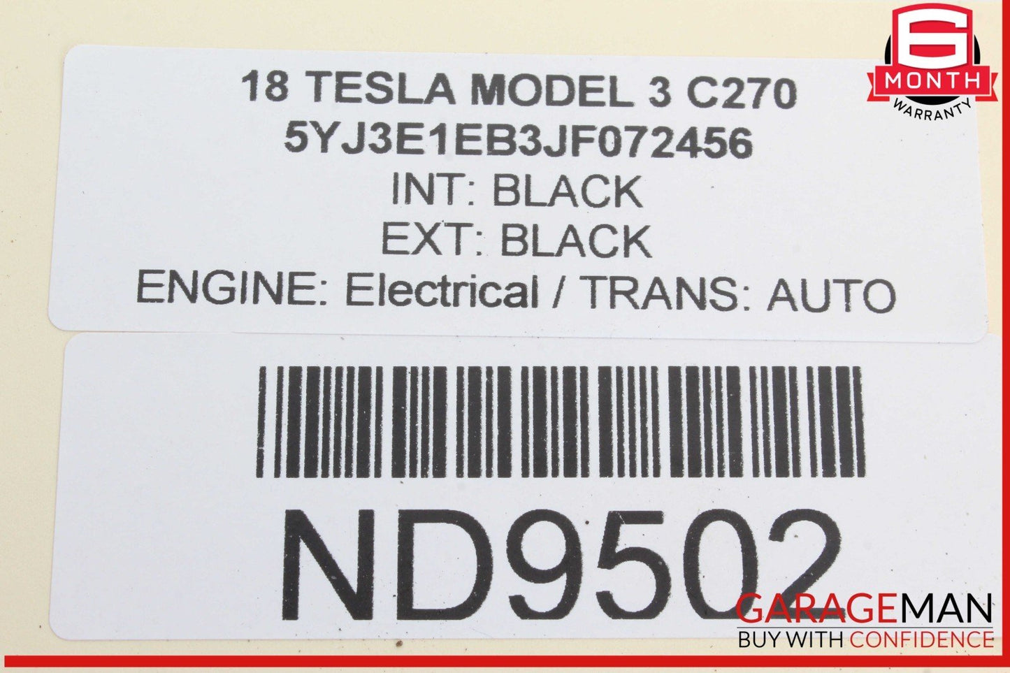 17-23 Tesla Model 3 Front Center Console USB Hub Charger Control Module Unit OEM