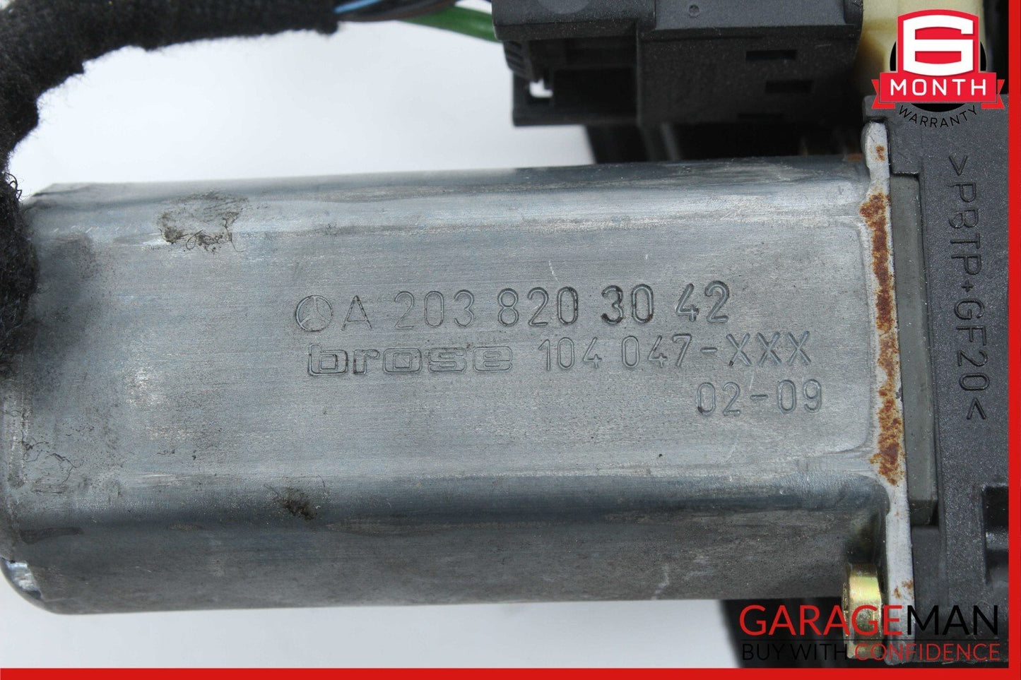 01-07 Mercedes W203 C230 C240 Rear Right Side Door Window Regulator Motor OEM