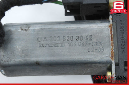 01-07 Mercedes W203 C230 C240 Rear Right Side Door Window Regulator Motor OEM