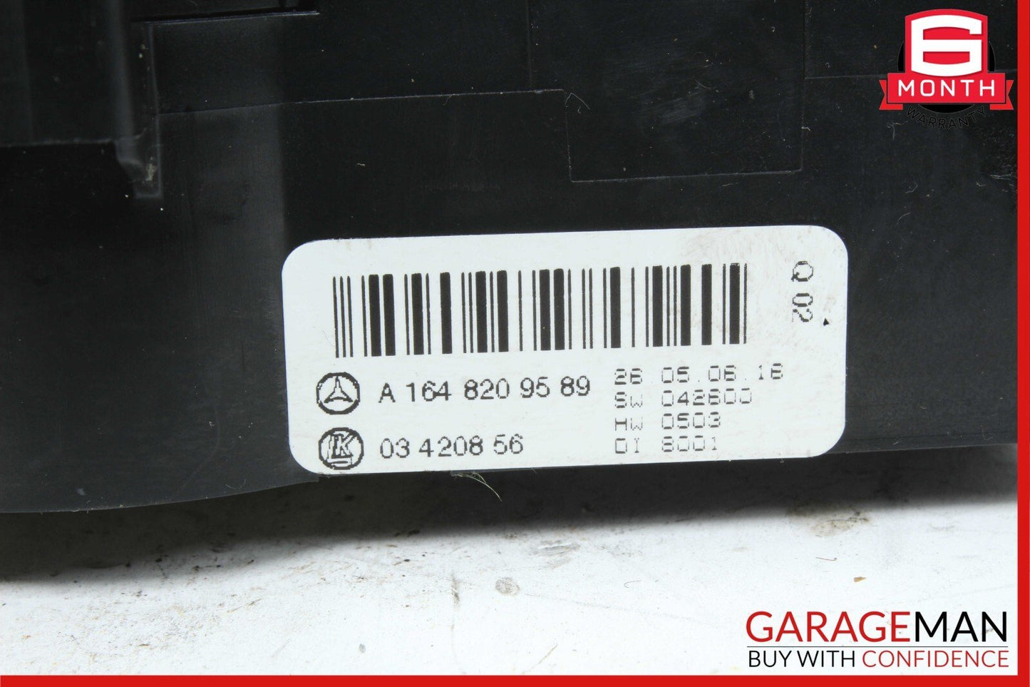 06-12 Mercedes X164 GL450 ML350 Rear AC A/C Heater Climate Control Switch OEM