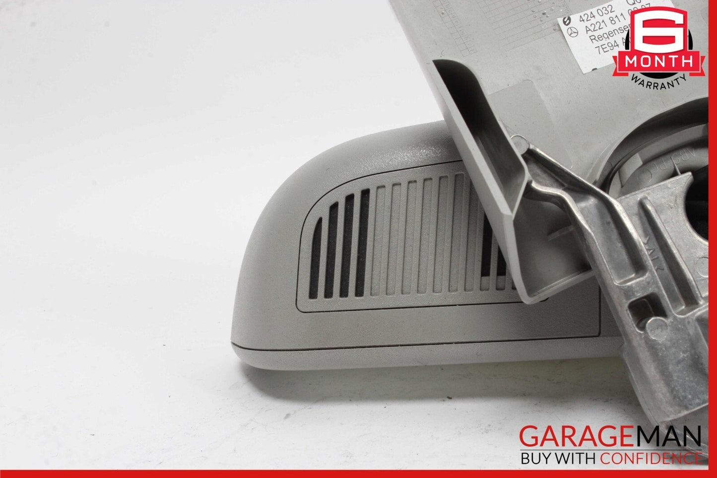 07-09 Mercedes W221 S550 S63 AMG Top Upper Rear View Inside Dim Mirror Gray OEM