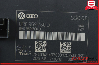 09-17 Audi Q5 Front Left Driver Side Seat Adjustment Control Module Unit OEM