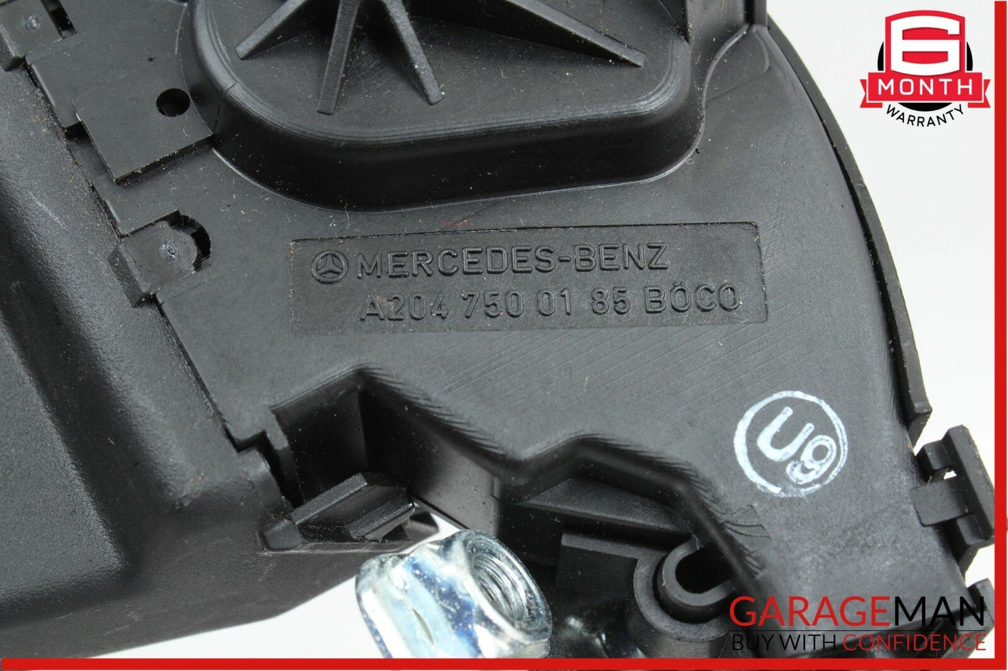 08-15 Mercedes W204 C250 Trunk Lid Lock Latch Actuator w/ Cylinder Mechanism OEM
