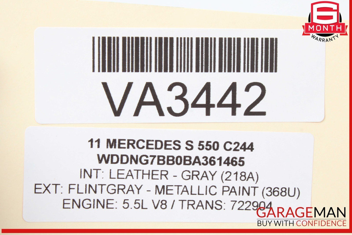 10-14 Mercedes W221 S550 CL550 Xenon Headlight Voltage Regulator Ballast Module