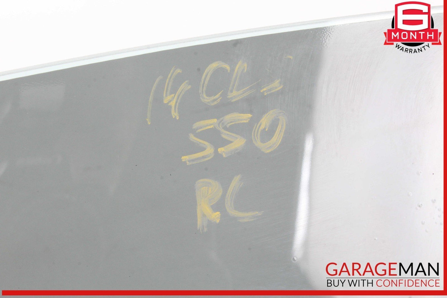 12-18 Mercedes W218 CLS550 Rear Left Driver Side Quarter Door Window Glass OEM