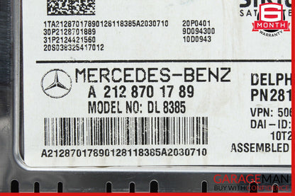 08-14 Mercedes W212 E350 C300 C350 Sirius Satellite Radio Receiver Module OEM