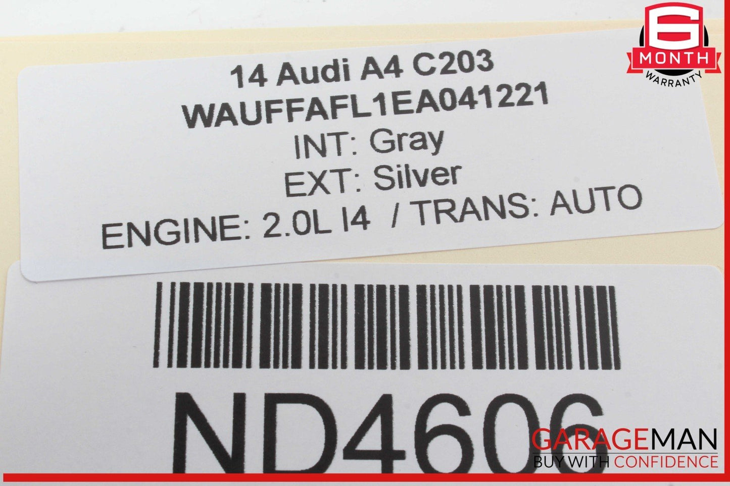 13-16 Audi A4 Steering Column Trim Cover Black 8K0858345A OEM