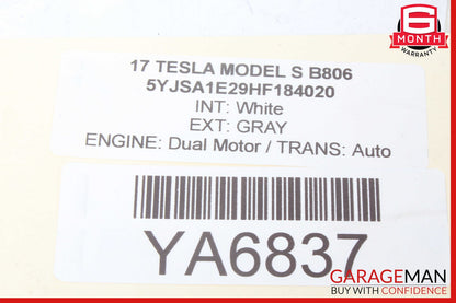 16-20 Tesla Model S Left Center Dashboard A/C Air Vent Grille OEM