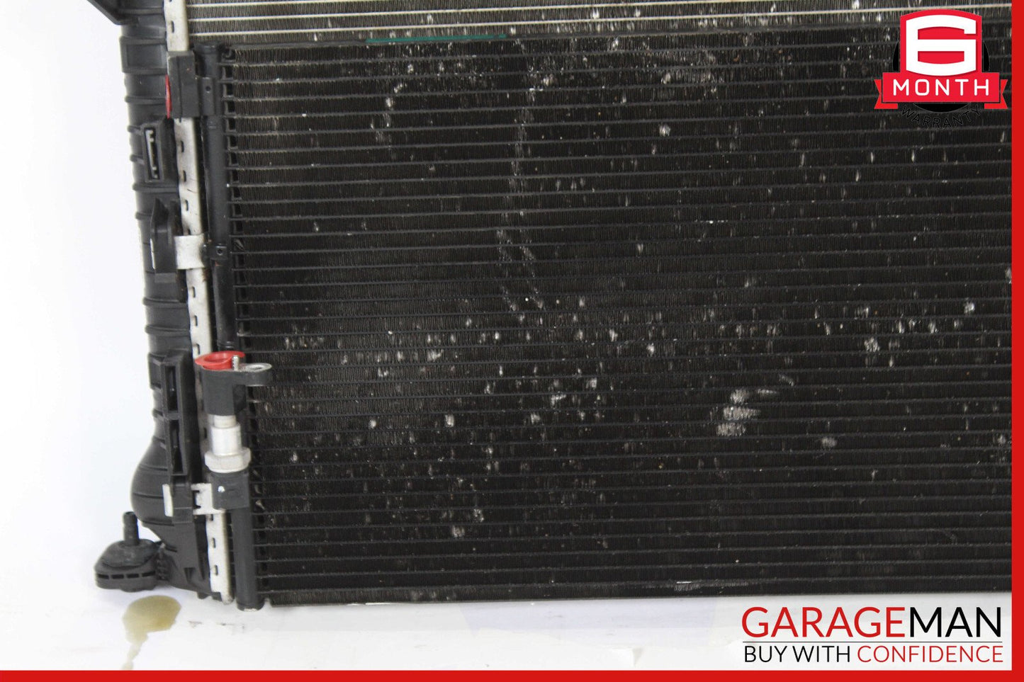 10-12 Audi S5 3.0L Engine Cooling Radiator A/C Condenser OEM