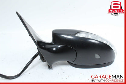 07-09 Mercedes W221 S550 S600 Front Left Side Mirror Door Rear View Black OEM