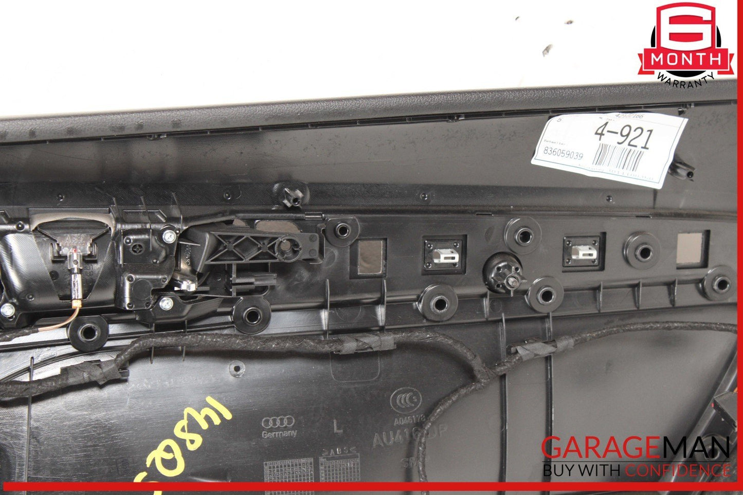 13-17 Audi SQ5 Q5 Rear Left Driver Side Interior Door Panel OEM