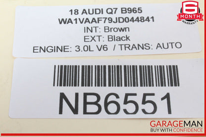 17-24 Audi Q7 Rear Left / Rear Right Lower Control Arm 4M0505311J OEM