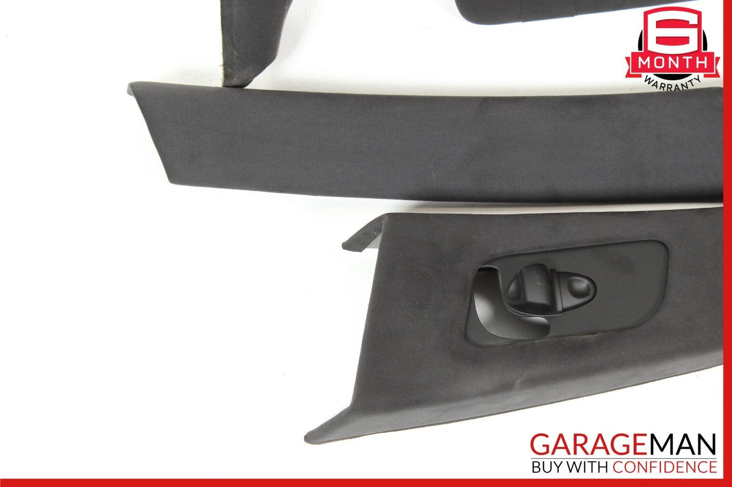 14-17 Maserati Ghibli Interior Roof Headliner Pillar Cover Set Trim Suede Assy