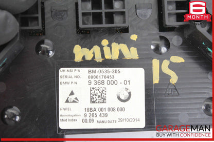 14-15 Mini Cooper Speedometer Instrument Cluster Gauge 9368000 OEM