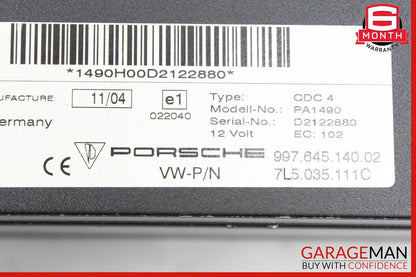 03-06 Porsche Cayenne 955 6 CD Changer CDC 4 7L5035111 OEM
