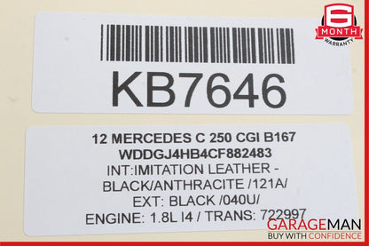 08-18 Mercedes W204 C250 E400 C300 E350 Front Left Side Door Control Module OEM