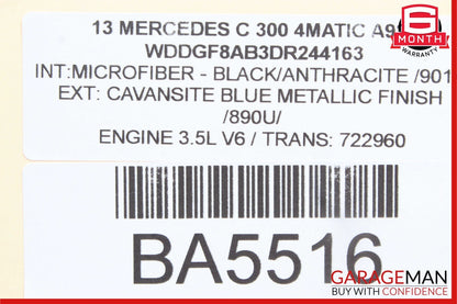 08-14 Mercedes W204 C300 C350 Rear Right Side Door Control Module 2189001501 OEM