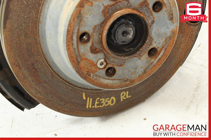10-16 Mercedes W212 E350 Rear Left Spindle Knuckle Hub Bearing CV Shaft Assembly