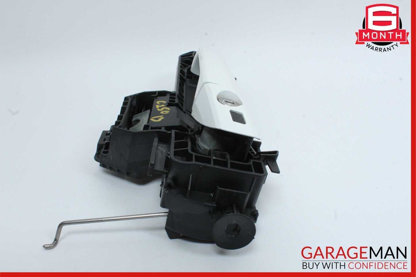 12-14 Mercedes W204 C250 C300 Front Left Side Exterior Door Handle Polar White